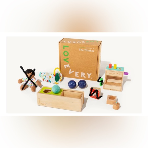 lovevery Other - Lovevery The Thinker play kit (partial), months 11-12